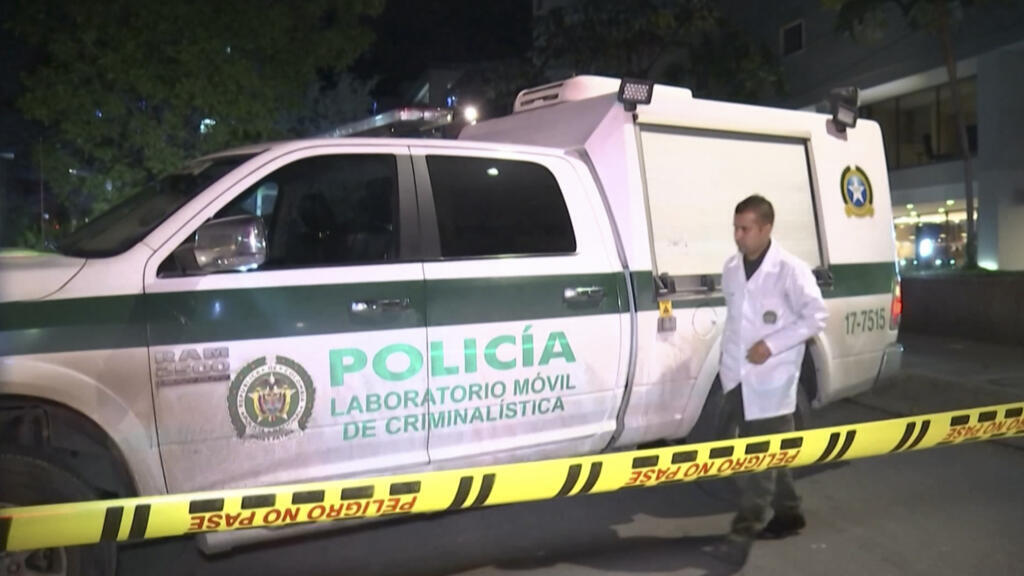 Colombian police said the shooting in Bogota bore the hallmarks of a contract killing.