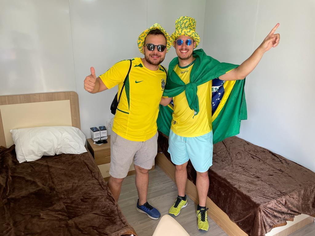 Os brasileiros Bruno Rego e Leonardo Zalcman