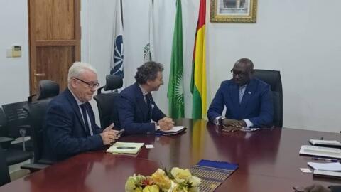 Chefe do executivo da Guiné-Bissau, Braima Câmara, recebeu nesta terça-feira, 30 de Setembro, o chefe da Delegação da União Europeia na Guiné-Bissau, Frederico Bianchi.