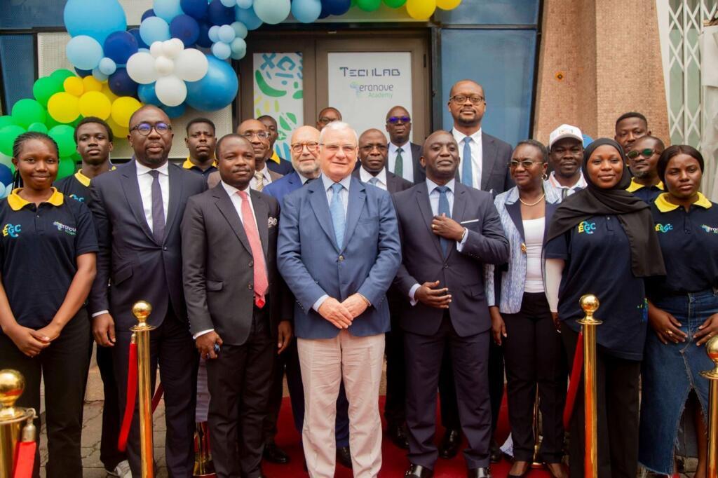 L'inauguration du Techlab d'Eranove Academy le 11 juin 2025 à Abidjan (Côte d'Ivoire)