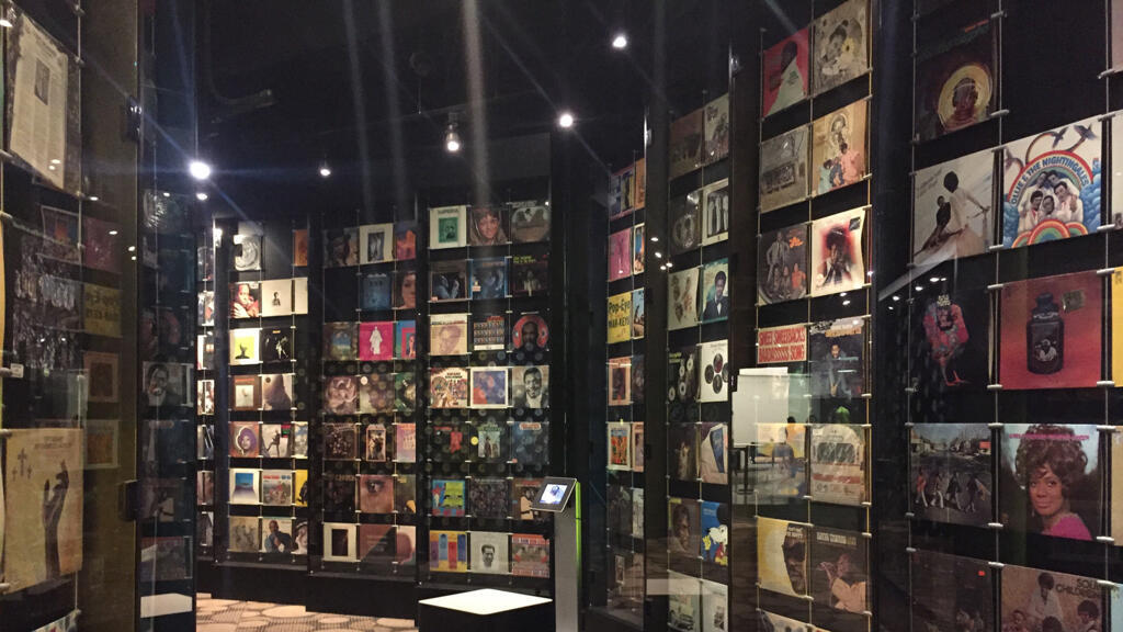 Les trésors du label Stax précieusement conservés à Memphis.