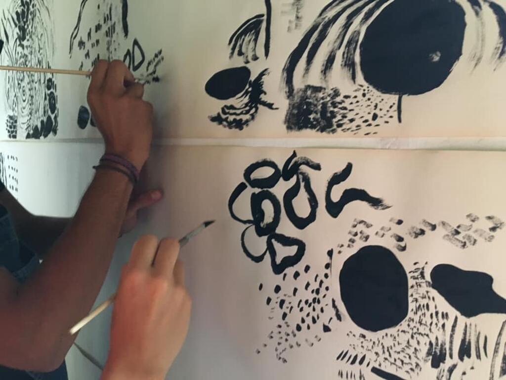 Atelier «Dessiner les sons» - 27e festival d’art international Stazione di Topolò /Postaja Topolove, Italie, 2020
