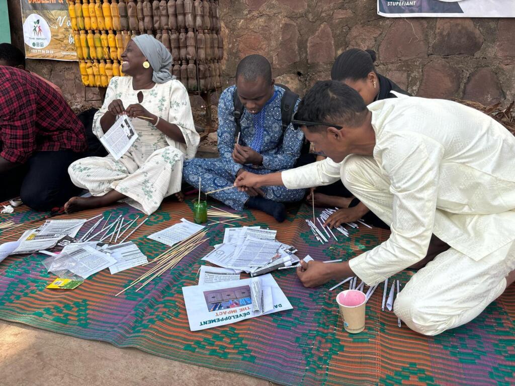 Atelier de recyclage au Mali