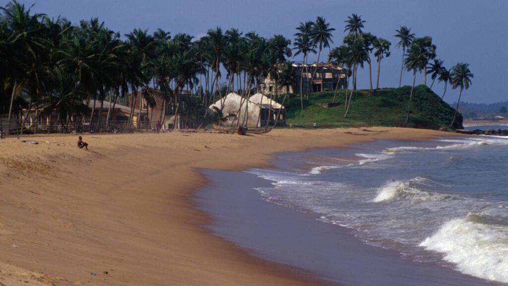 la petite ville côtière de Sassandra en Côte d'Ivoire se trouve à 280 kilomètres d’Abidjan