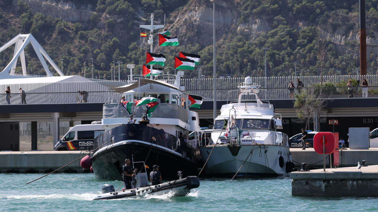 Une flottille en route vers Gaza affirme avoir été «frappée» par un drone au large de Tunis