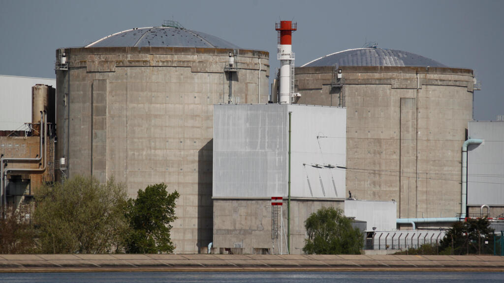 Fessenheim, la plus vieille centrale nucléaire de France.