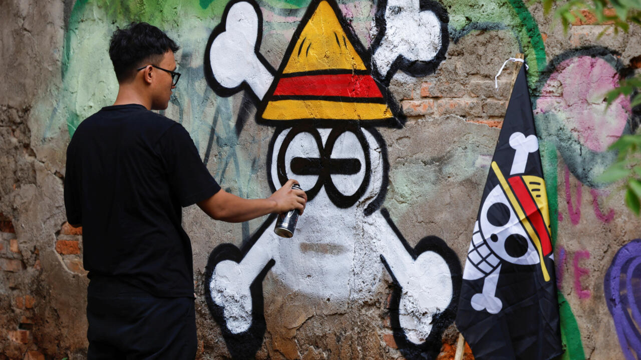 Indonésie: le drapeau de One Piece nouvel étendard de la Indonésie: le drapeau de One Piece nouvel étendard de la