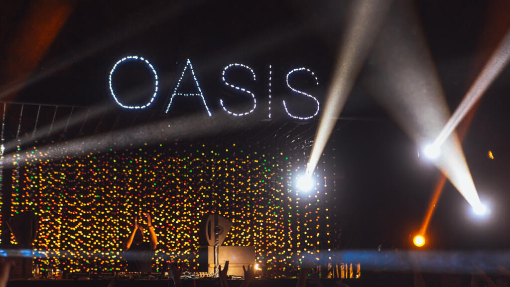 Festival Oasis à Marrakech, 2024.