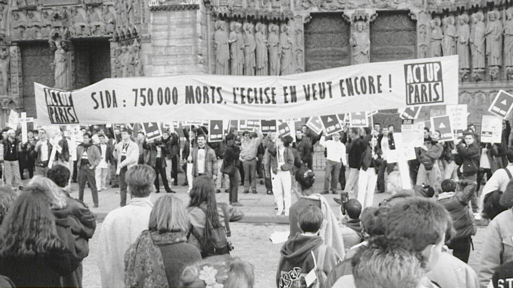 ZAP du 1er novembre 1991 devant la cathédrale Notre-Dame de Paris.