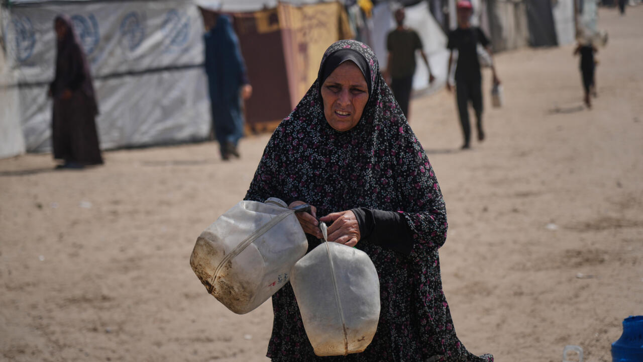Bande de Gaza: l'approvisionnement en l'eau de plus en plus difficile pour les déplacés