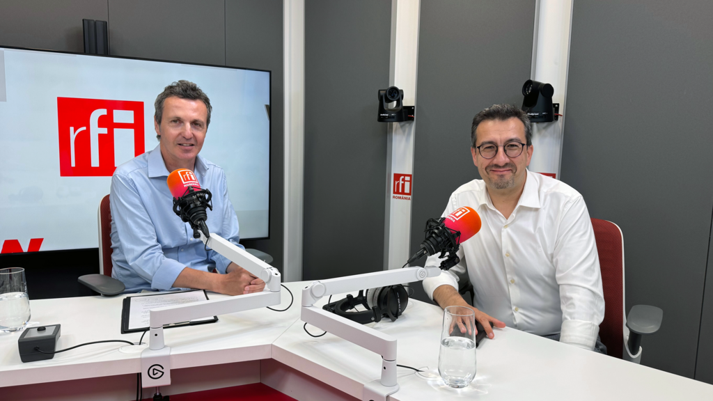Andrei Popov (dreapta) și Laurent Couderc