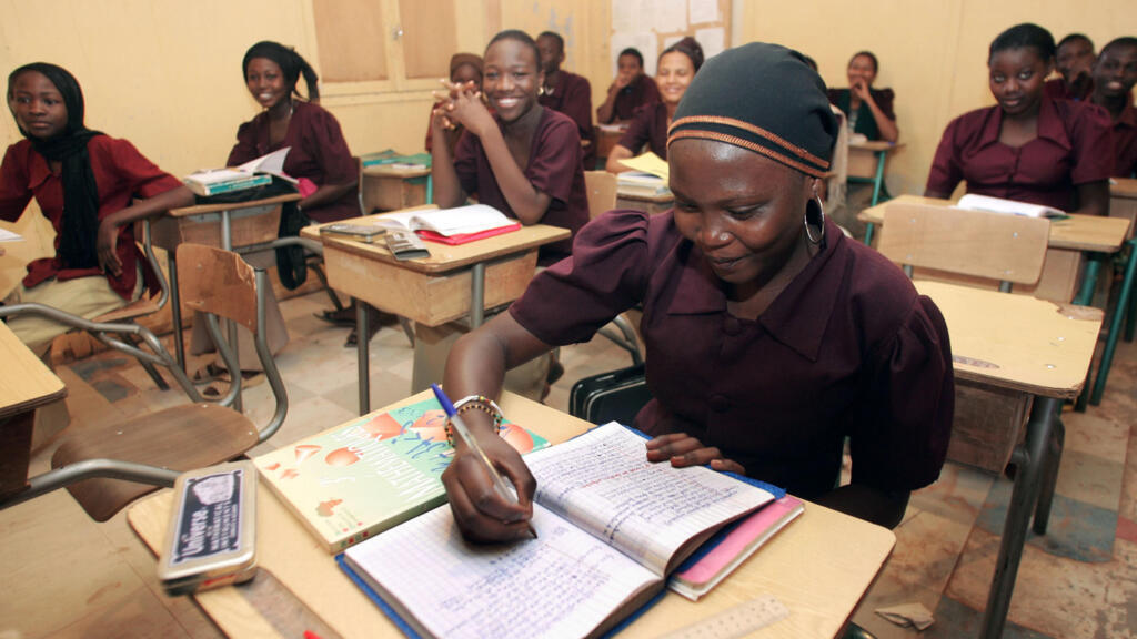 Salle de classe au Niger.