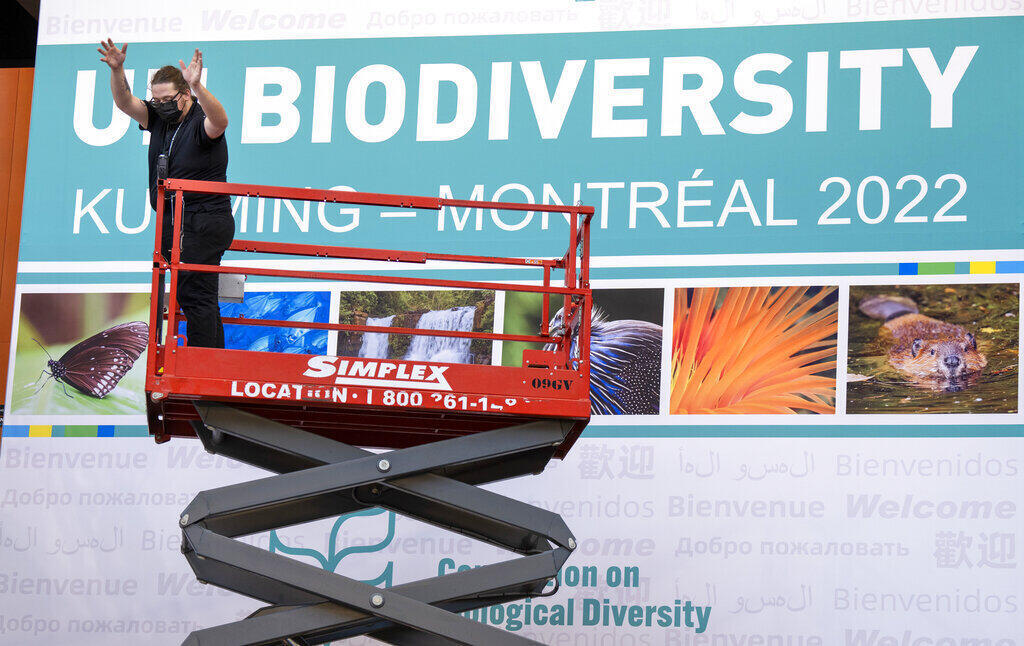 Centro de Convenções de Montreal se prepara para receber Conferência das Nações Unidas sobre Biodiversidade até 19 de dezembro. 