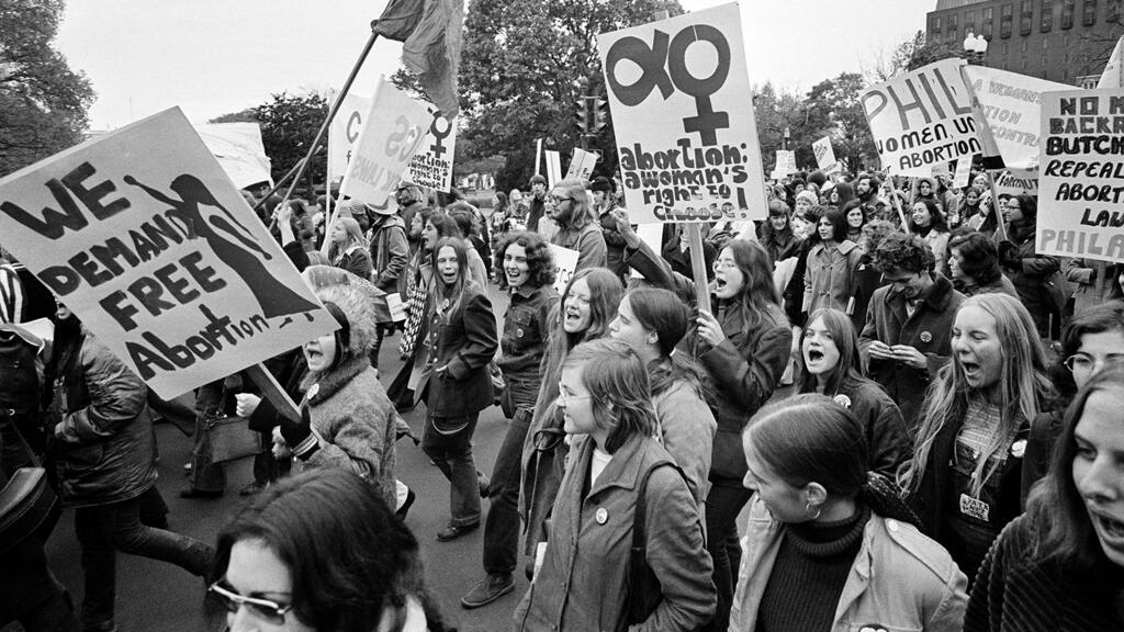 Manifestation pour l’abrogation de toutes les lois anti-avortement à Washington, D.C., le 20 novembre 1971.
