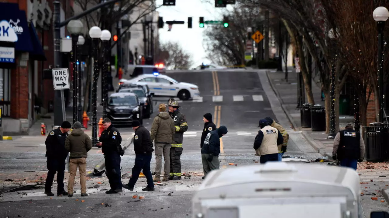 Fuerte explosión en Nashville , EEUU