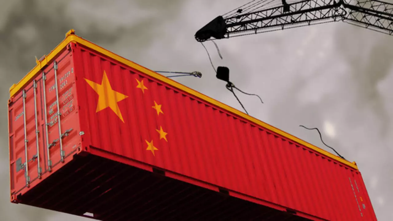 图为金融时报刊登的中国经济照片