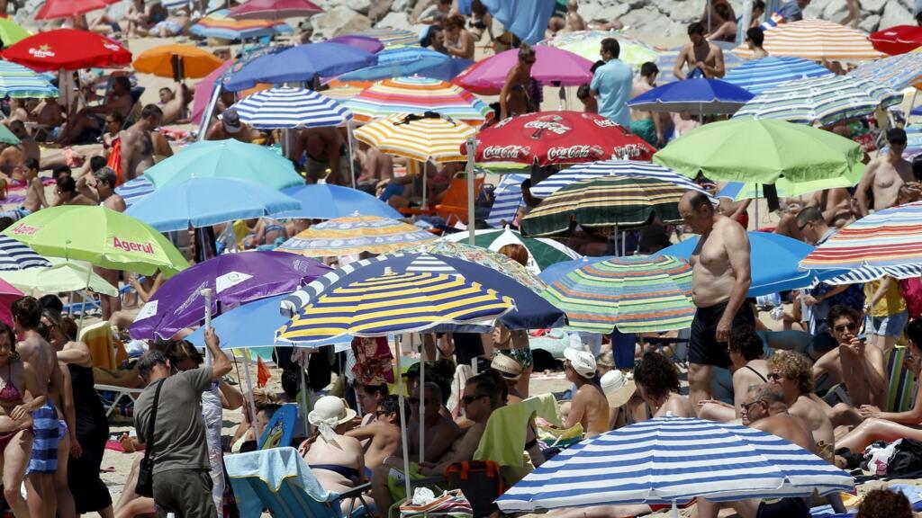 Tourisme de masse dans la vie de Barcelone, en Espagne.