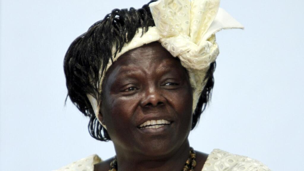 Wangari Maathai en 2010.