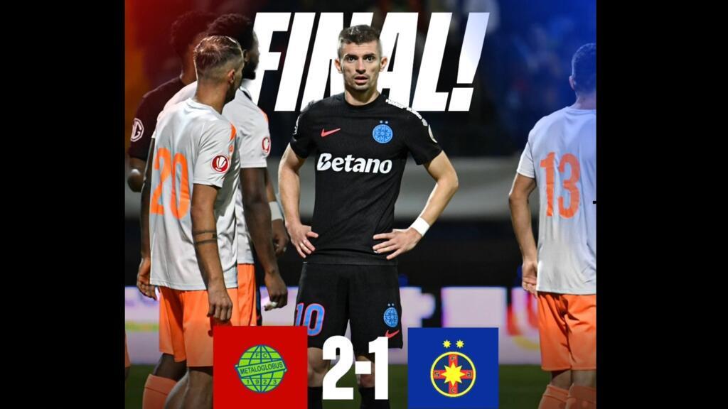 Dezamăgire la FCSB după înfrângerea în fața ultimei clasate, Metaloglobus (Ilustrație)