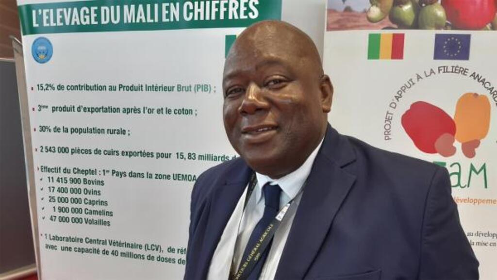 Boubacar Bass, directeur général du Laboratoire vétérinaire central de Bamako.