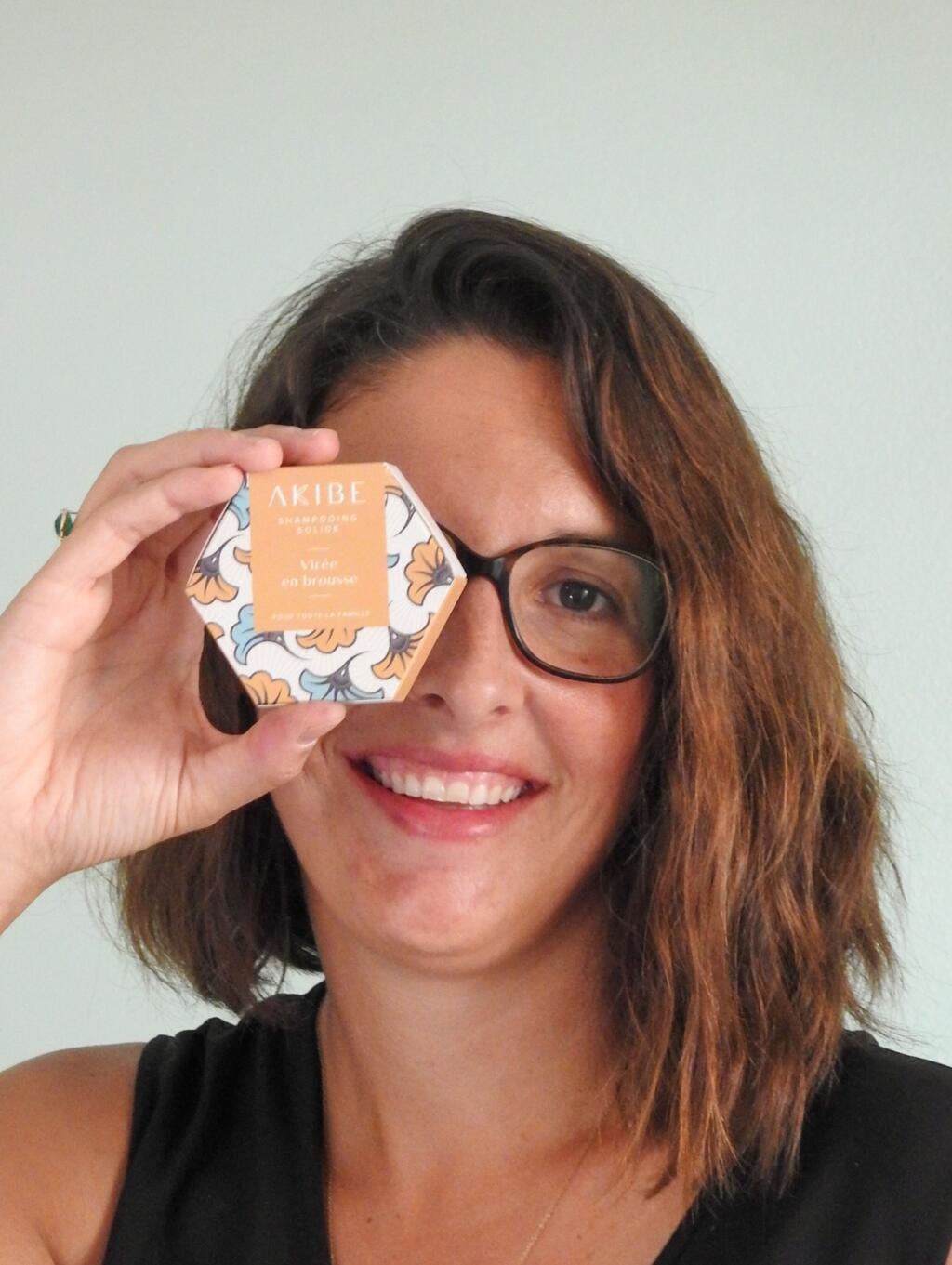 Claire Coffart, fondatrice d'Akibé