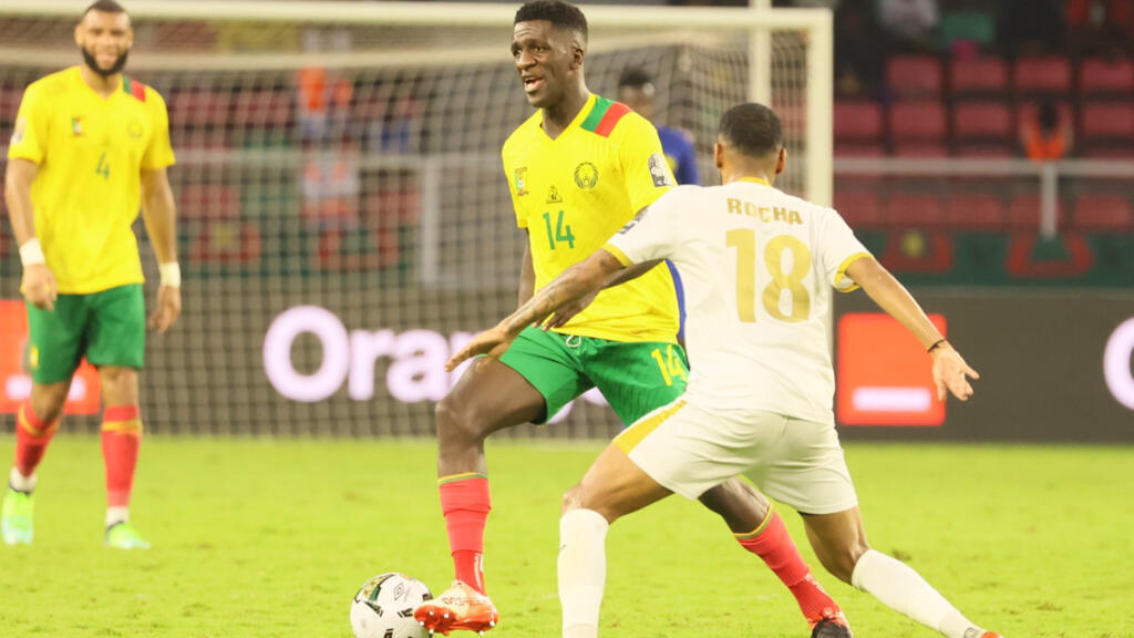 Le Cap-Vert face au Cameroun, le 17 janvier 2022.