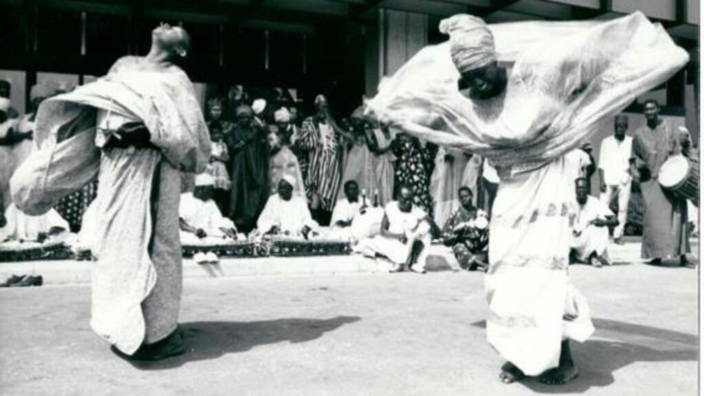 Aéroport de Dakar, avril 1966. Fonds Jean Mazel.