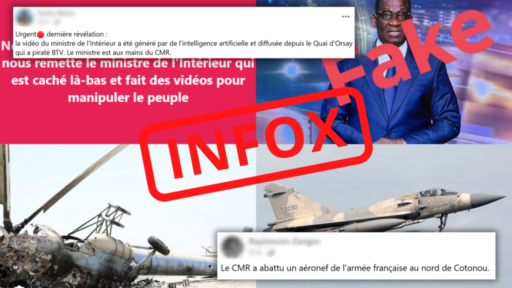 Bénin: en pleine tentative de coup d'État, la France ciblée par la désinformation