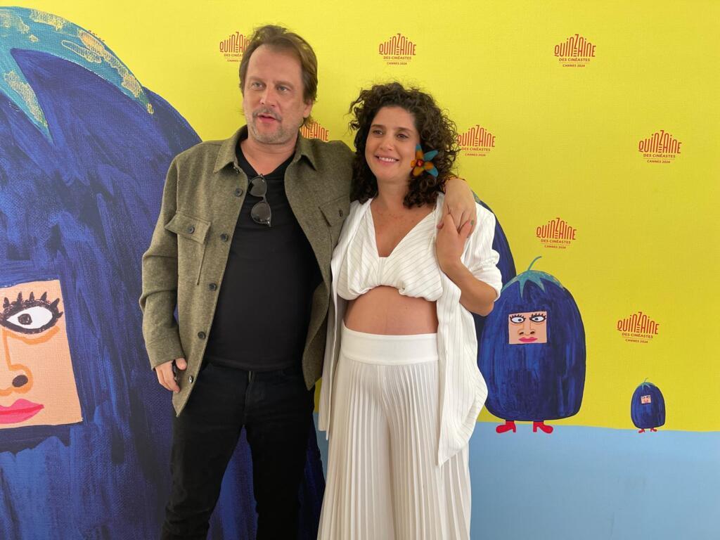 Os diretores de "A Queda do Céu", Eryk Rocha e Gabriela Carneiro da Cunha.