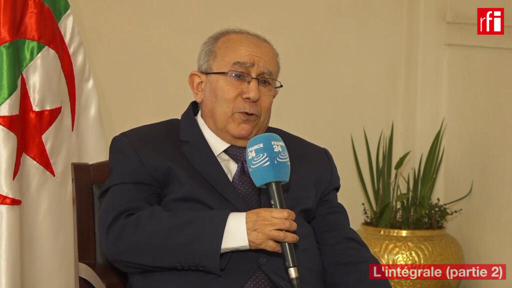 Ramtane Lamamra à Addis-Abeba le 4 février 2022.