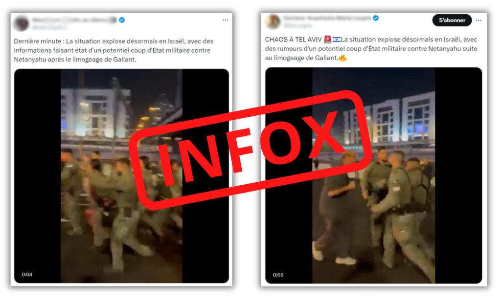 L'infox cumule plus de 10 millions de vues, rien que sur X.