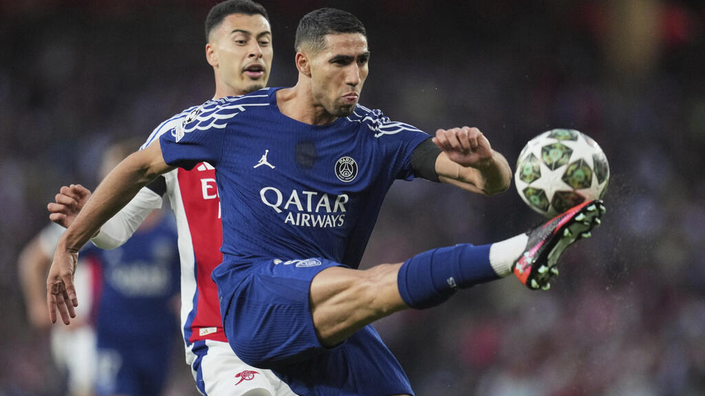 Le PSG d'Achraf Hakimi vainqueur sur la pelouse d'Arsenal.