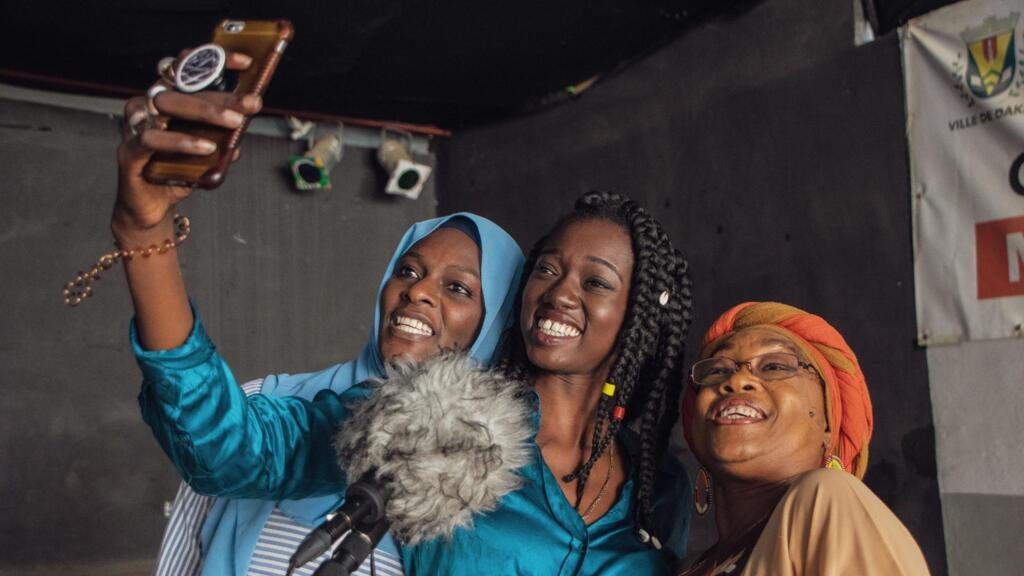 Photo du tournage du podcast «Dianké».