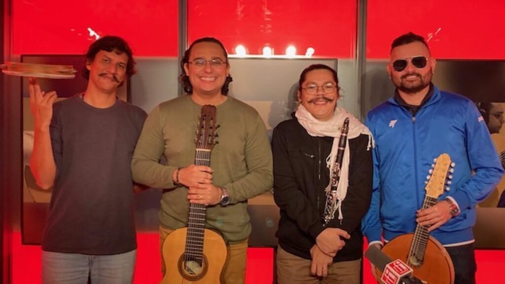 Tauí Castro, Samuel Rocha, Felipe Bastos e Paulo Maurício participam do 19° Festival Internacional do Choro de Paris, que acontece de 24 a 26 de março.