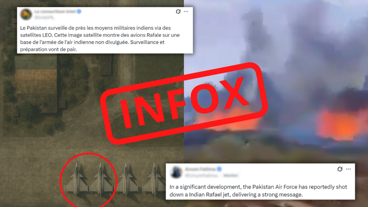 Inde-Pakistan: les Rafale indiens ciblés par les infox - RFI