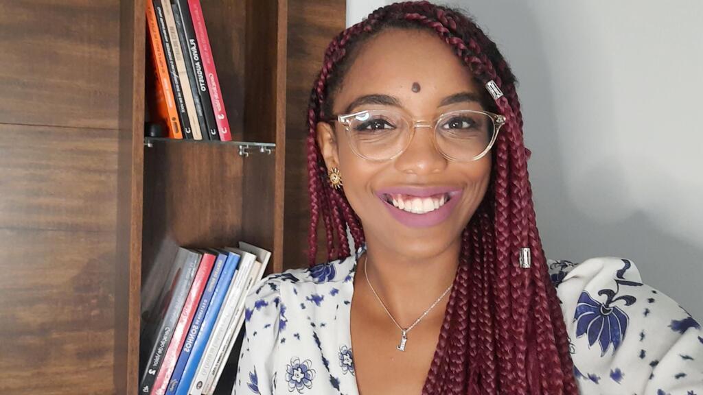 A estudante Letícia Damazio de Jesus, de 21 anos.