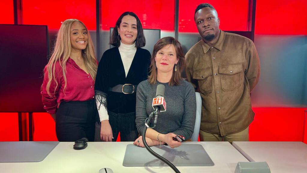Cerise, Salma, Lucie et Anthony.