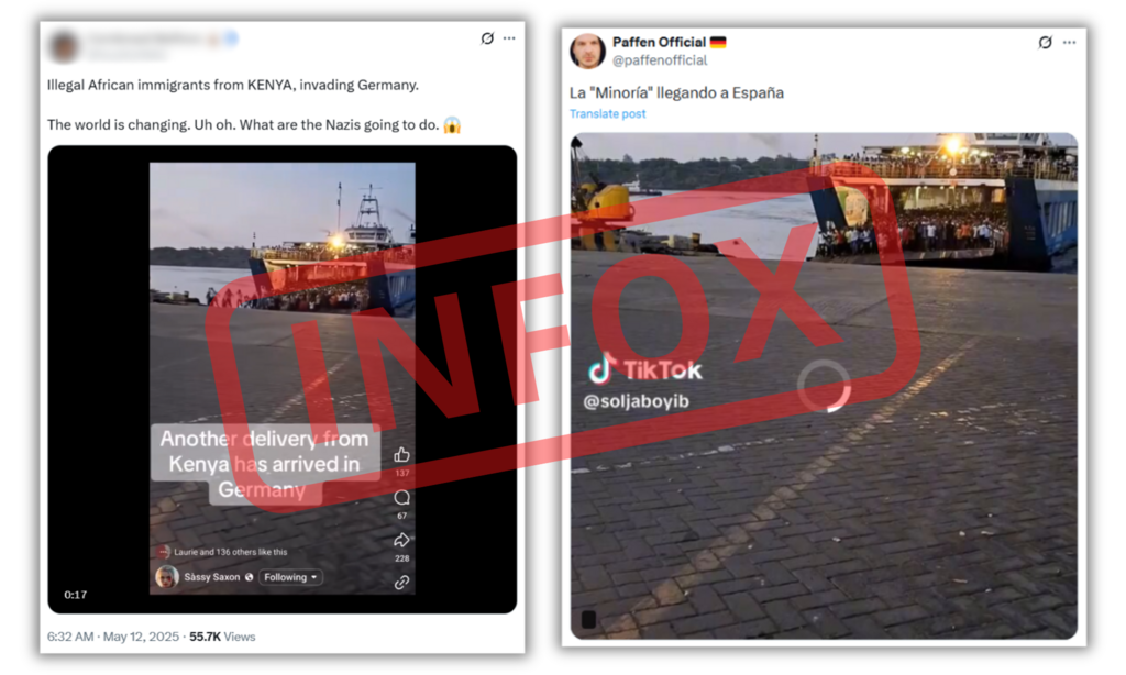 L'infox a circulé dans plusieurs pays d'Europe avec différents narratifs mensongers.