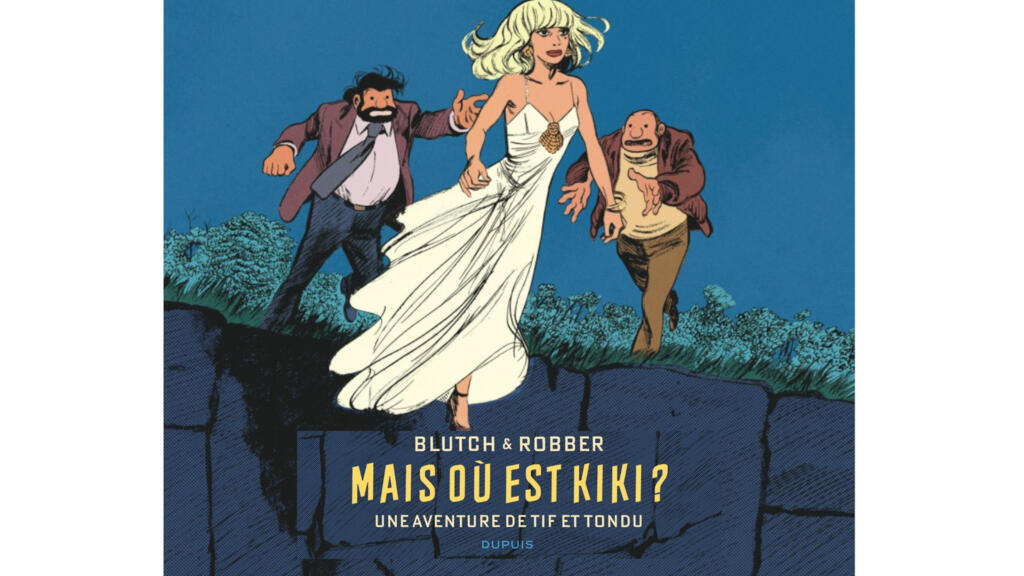 La couverture de la nouvelle bande dessinée de Blutch et Robber «Mais où est Kiki?».