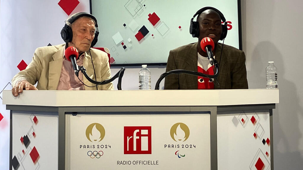 Georges Vigarello et Melvine Deba.