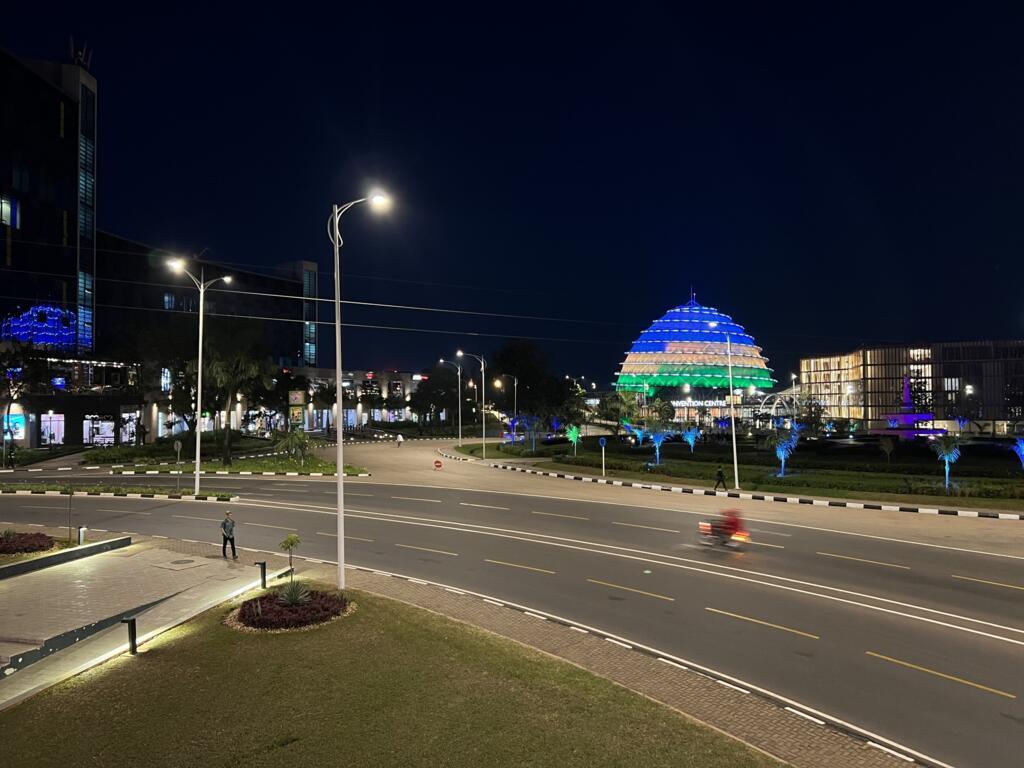 Anoitecer em Kigali