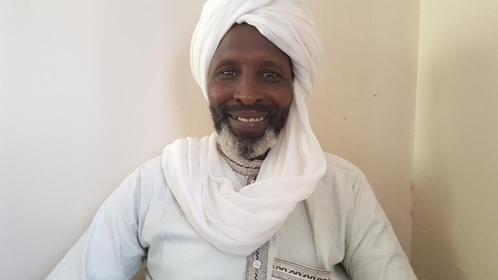 Abdoul Issa Oumar, marchand de bétail, président de la Fédération régionale des marchands de bétail, président du comité de gestion du marché de bétail de Mao.