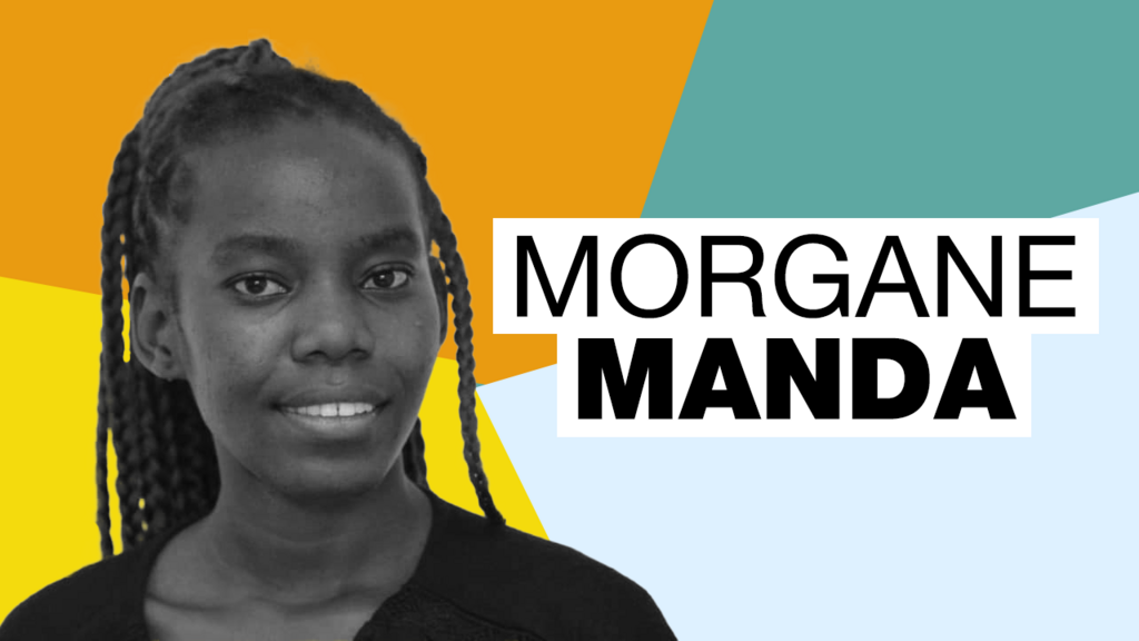Morgane Manda travaille à la Maison de la Mémoire, en Centrafrique.