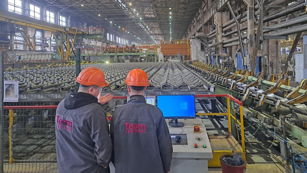 L’usine Centravis de Nikopol (Ukraine).