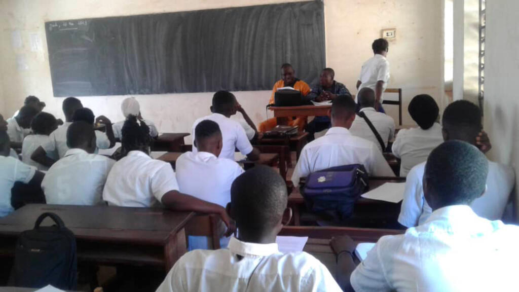 Club RFI Kankan : des participants.