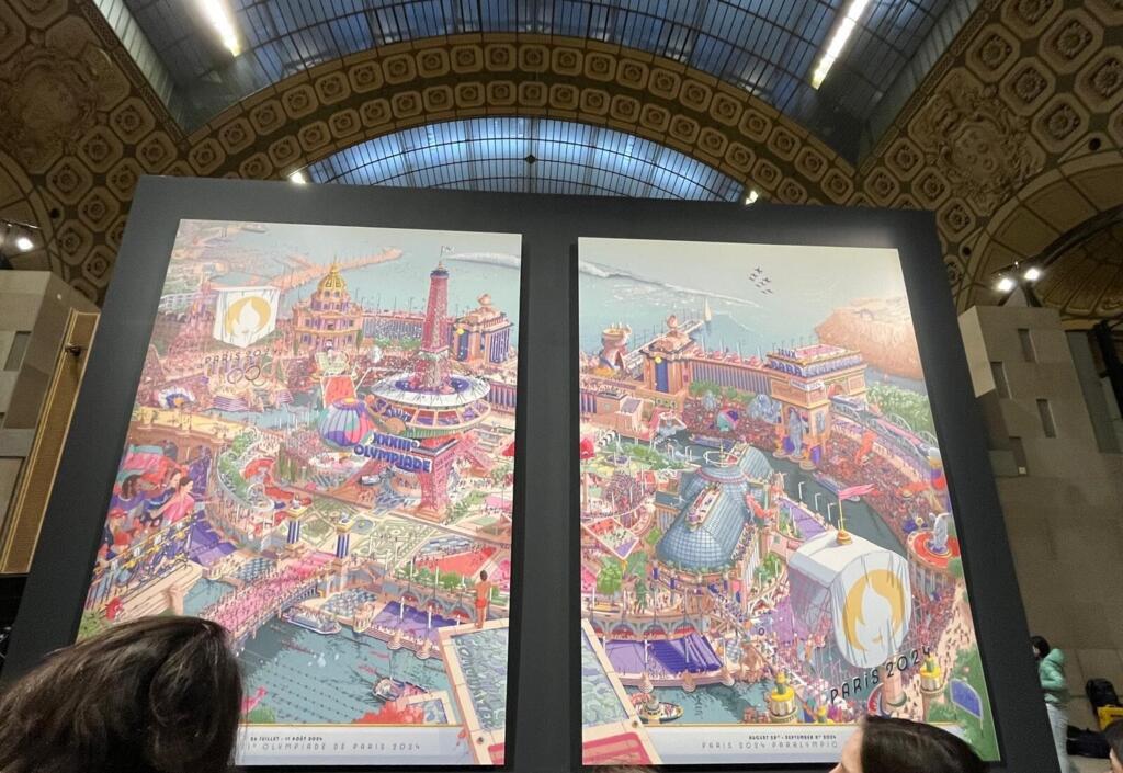 Le diptyque au musée d'Orsay.