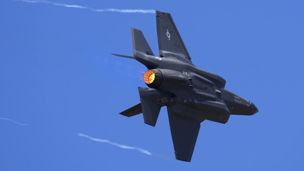 A United States Air Force fighter F35 aircraft.