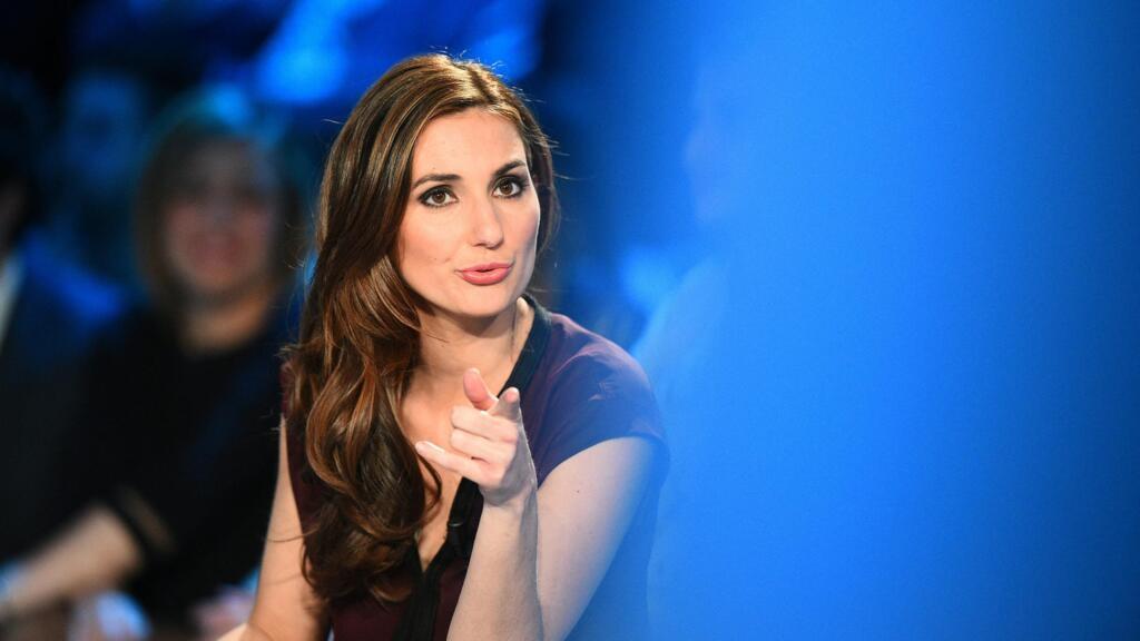 La journaliste Marie Portolano sur le plateau de l'émission Canal Football Club sur Canal+, le 27 mars 2016. (Photo d'illustration)
