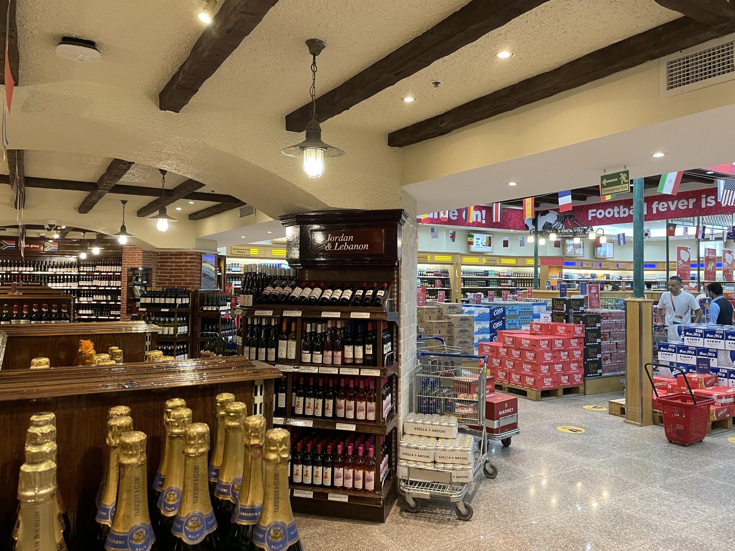 Cutting through red tape to buy red wine at Qatar's World Cup