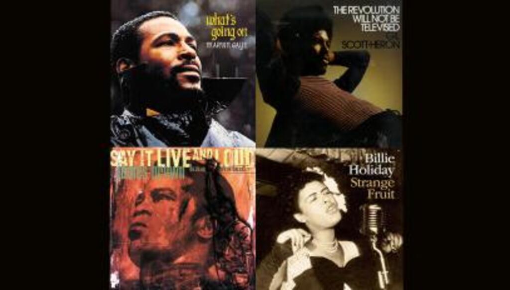 Marvin Gaye (Motown Records) - Gil Scott Heron (Flying Dutchman/RCA) - James Brown (Polygram Records) - Billie Holiday (Commodore Records).